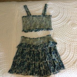 Free People skirt set